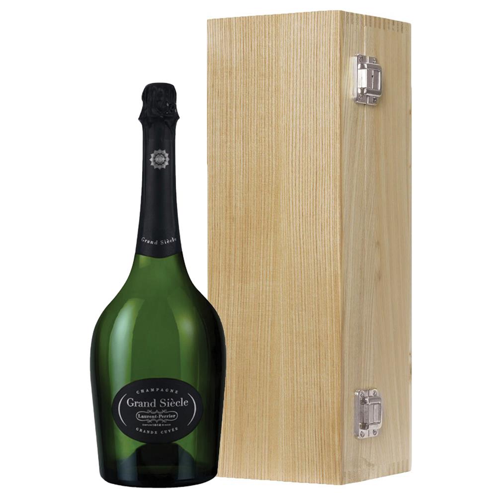 Laurent Perrier Grand Siecle Champagne 75cl Oak Luxury Gift Boxed